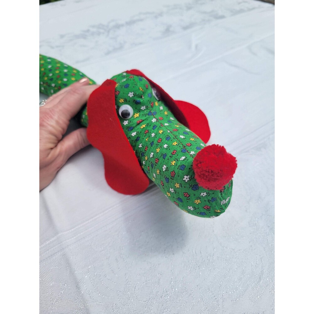 Vintage Doggie Door Draft Stopper Sock New Old Stock in original box